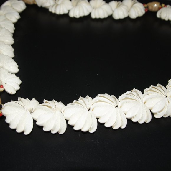 Tahitian Shell Pupa Lei Graduation Lei  free shipping - Picture 3 of 9